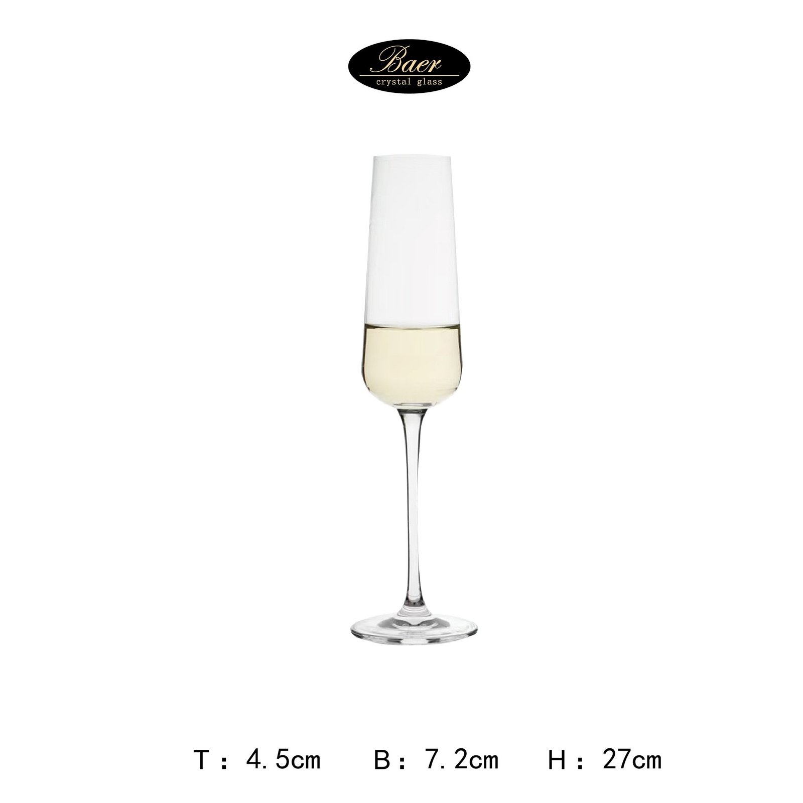 Classic Champagne Glass 90230 – Lead-Free Crystal Glass - Image 2
