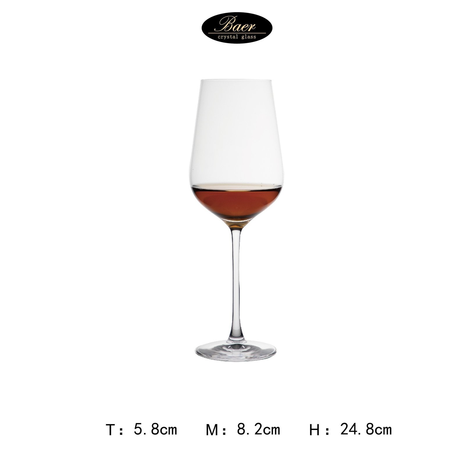 Classic Red Wine Glass 90407 – Lead-Free Crystal Glass - Image 2