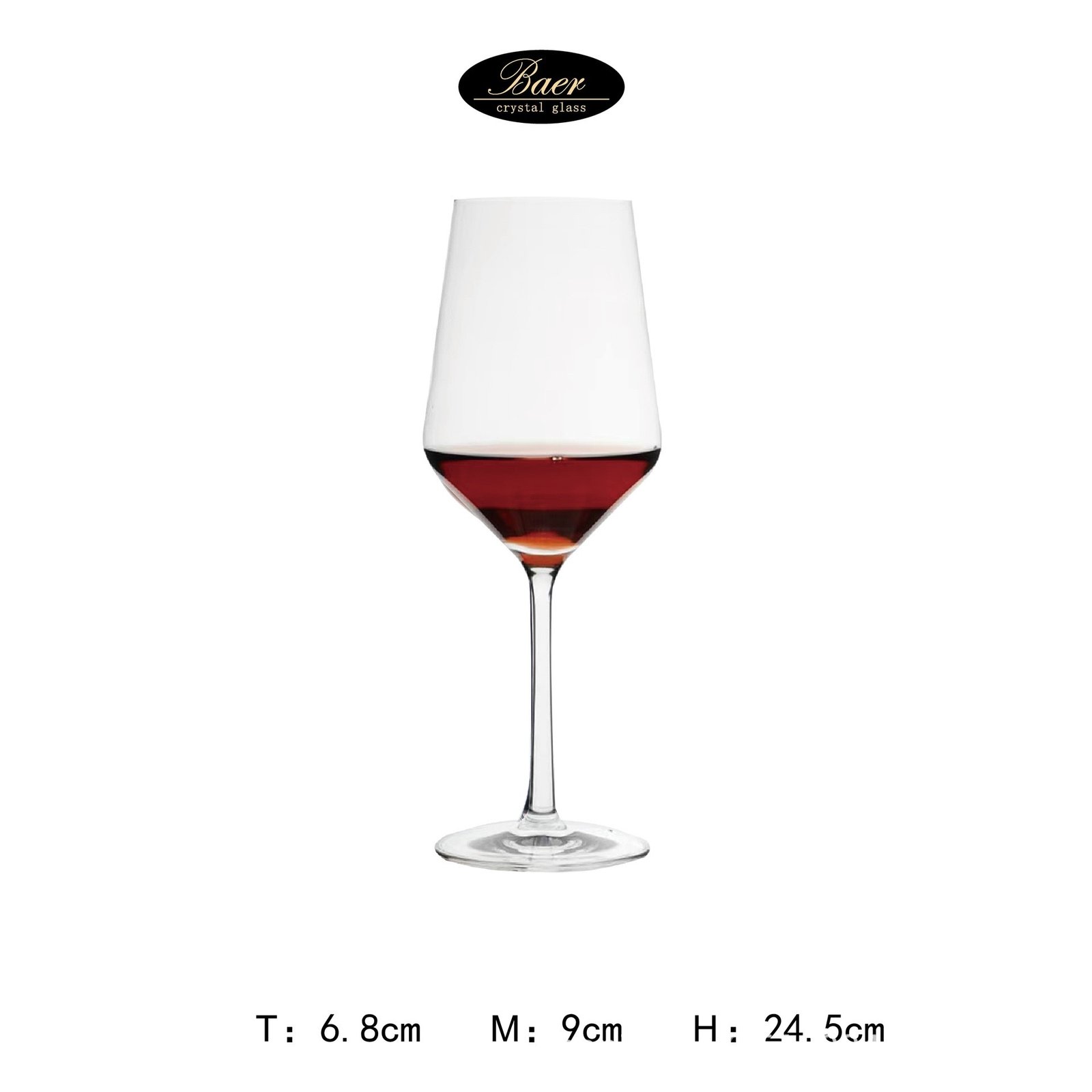 Classic Red Wine Glass 91520 – Lead-Free Crystal Glass - Image 2