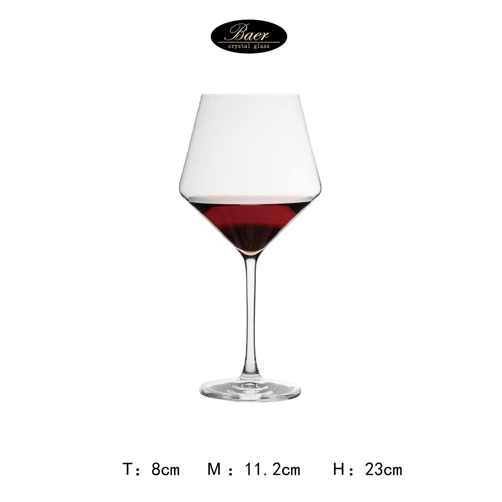 Classic Red Wine Glass 91680 – Lead-Free Crystal Glass - Image 2