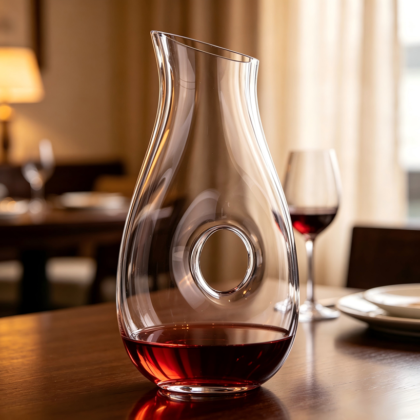 Premium Lead-Free Crystal Glass Decanter | OEM Custom Wine Decanter